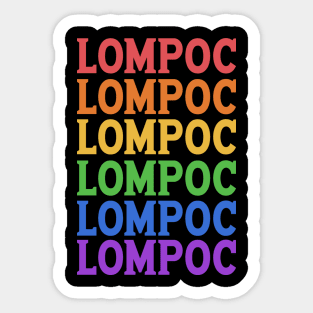 LOMPOC HISTORICAL CITY Sticker